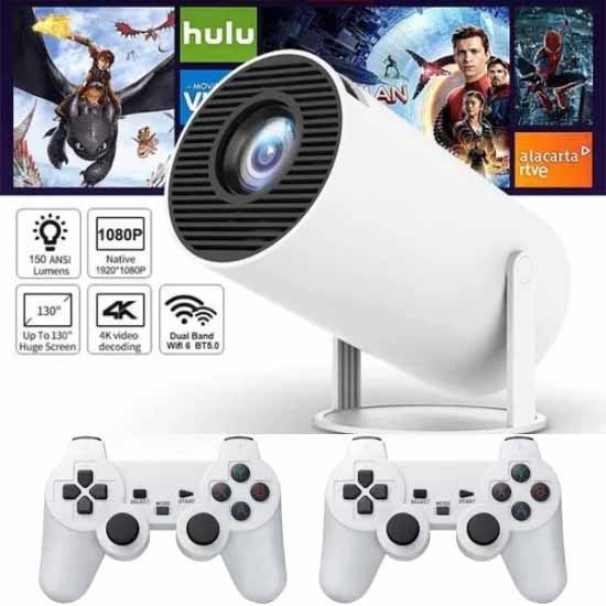 پروژکتور گیمینگ ۲ در ۱ مدل Game Projector 3D مشخصات