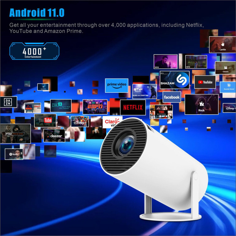 ویدیو پروژکتور و کنسول بازی گیم استیک مدل HY300 PRO