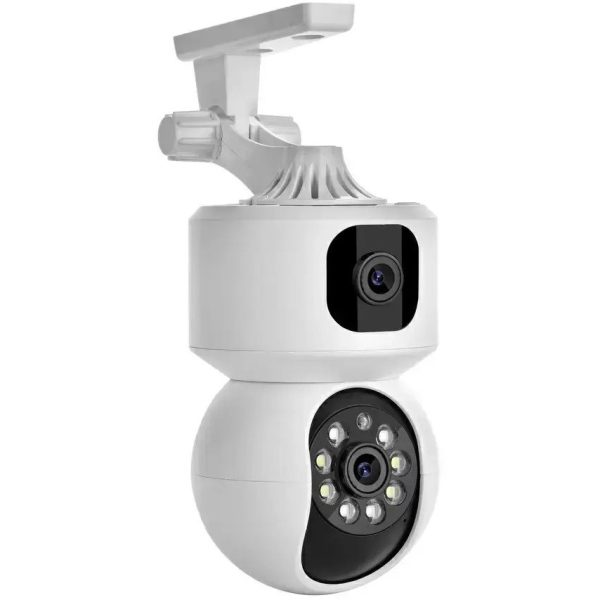 دوربین مداربسته دو لنز v380 مدل V9L کیفیت ۴ مگاپیکسل با دید در شب