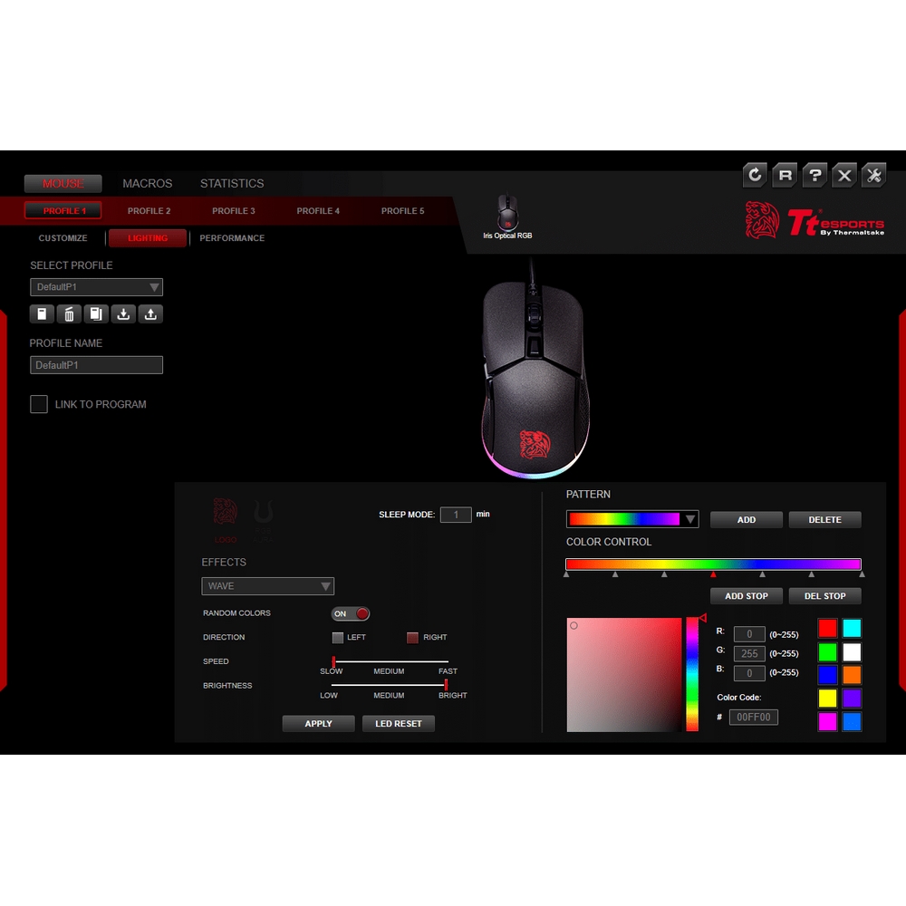 ماوس ترمالتیک مدل IRIS
