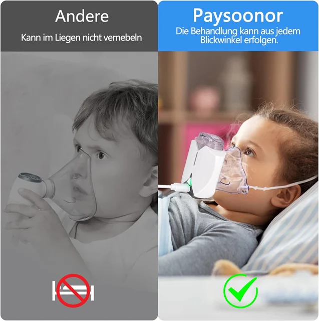 دستگاه استنشاق نبولایزر شارژی مدلUN100 Portable Nebulizer