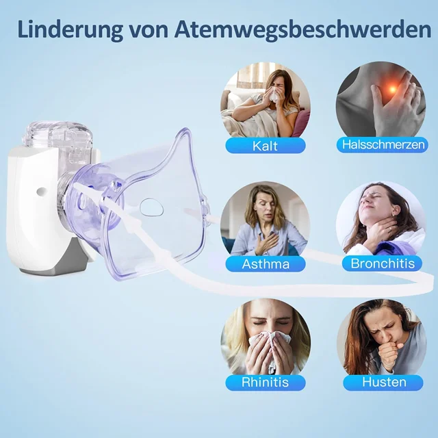 دستگاه استنشاق نبولایزر شارژی مدلUN100 Portable Nebulizer