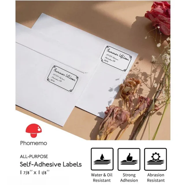 رول پرینتر لیبل زن حرارتی Phomemo (50×30 میلیمتر)