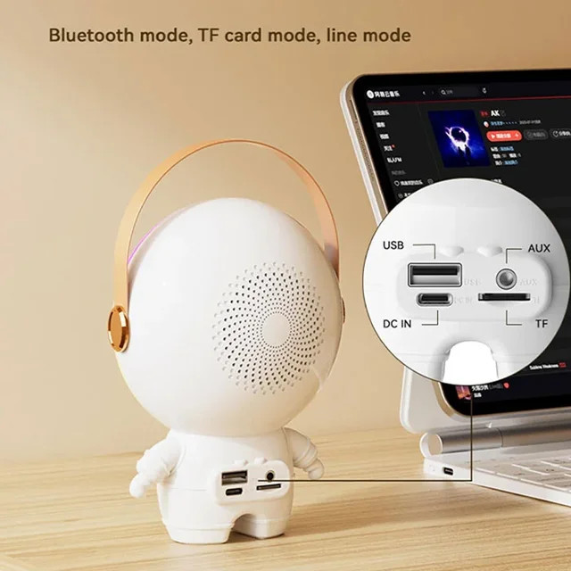 اسپیکر بلوتوثی قابل حمل مدل XM-X66 با میکروفن