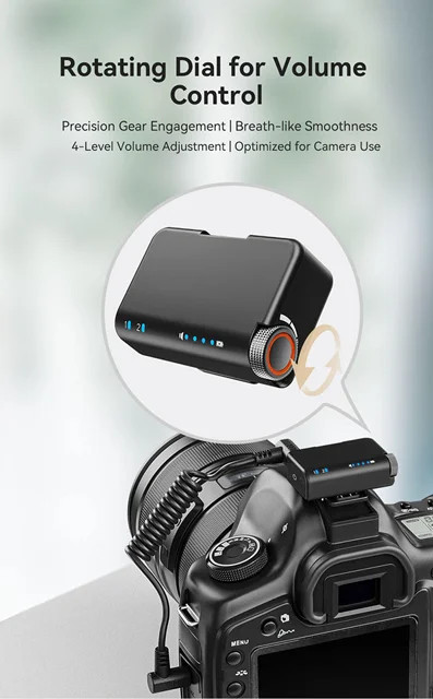 میکروفن یقهای بیسیم مدل M15 Mini با کیفیت صدای حرفهای