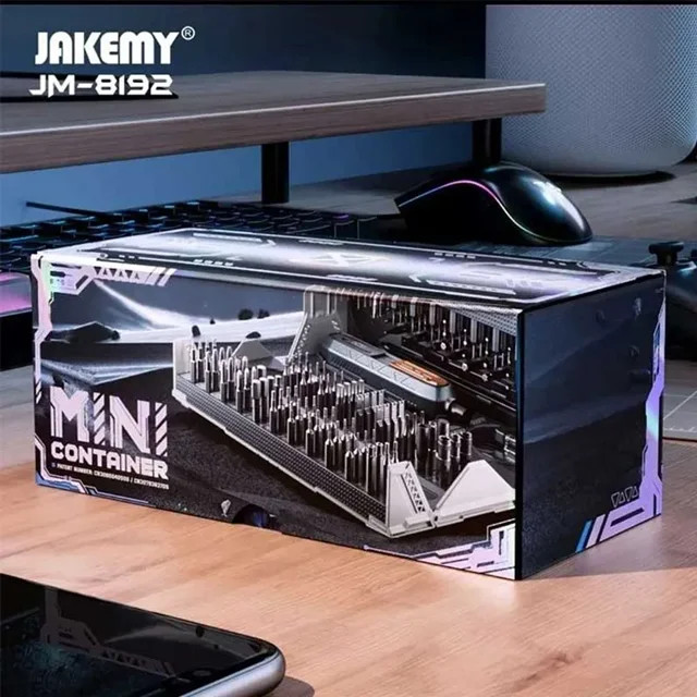 ست پیچ گوشتی 180 عددی JAKEMY JM-8192