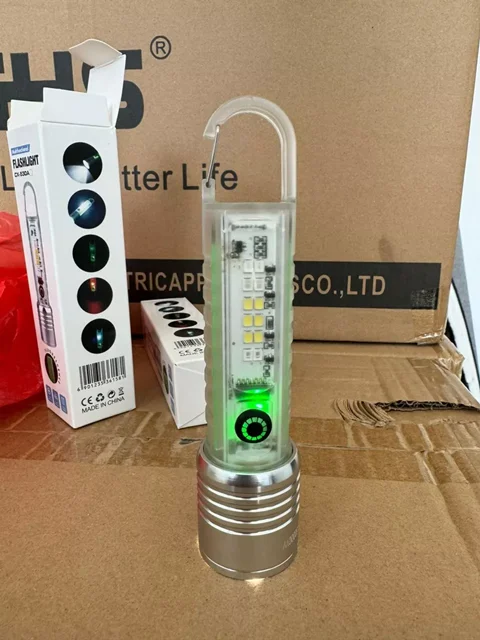 چراغ قوه دستی LED مدل CX530A ضد آب با قابلیت زوم