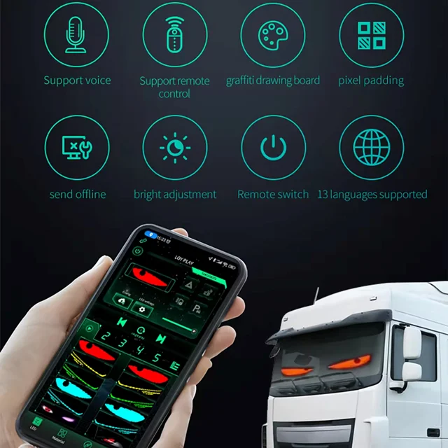 پنل ماتریکسی LED سایز ۹۰ در ۱۹ سانتی متر