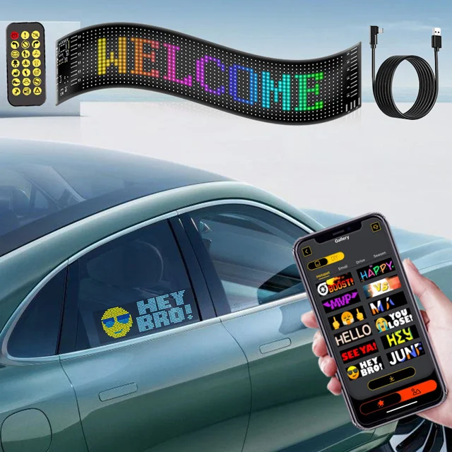 پنل ماتریکسی LED سایز ۹۰ در ۱۹ سانتی متر