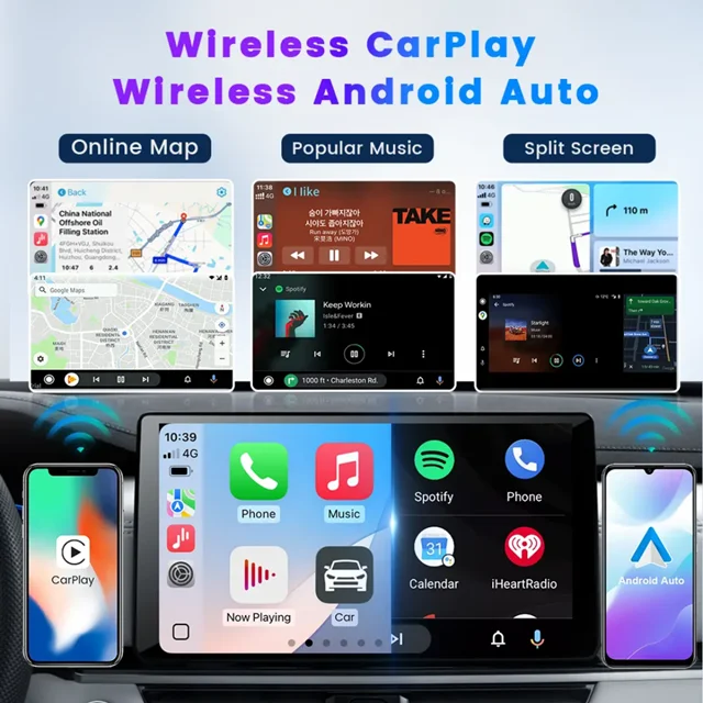 دانگل وایرلس کارپلی و اندروید اتو کارلینکیت مدل Mini Ultra