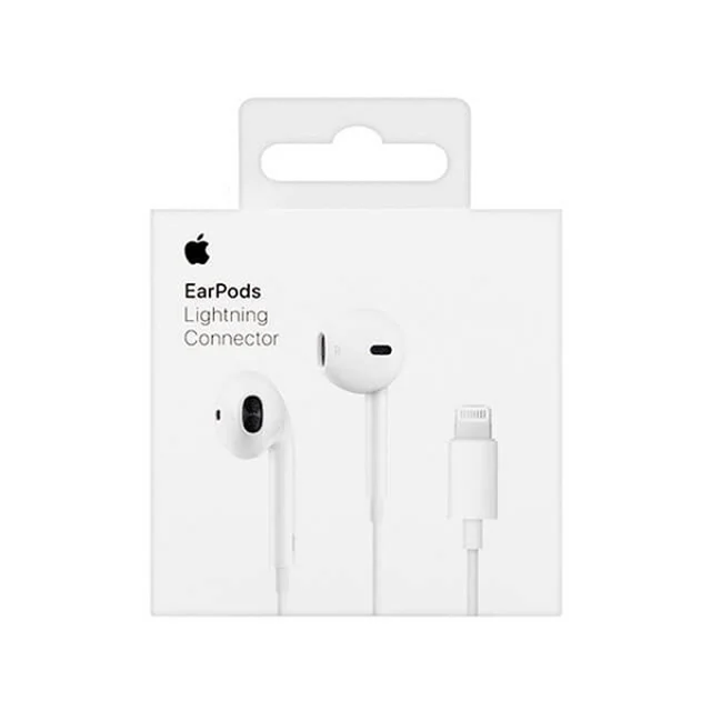 هندزفری با سیم اپل مدل EarPods کانکتور لایتنینگ غیر اصل