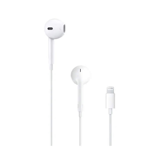 هندزفری با سیم اپل مدل EarPods کانکتور لایتنینگ غیر اصل