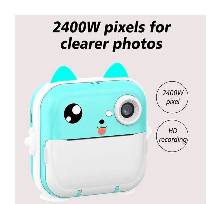 دوربین عکاسی کودک چاپ فوری مدل PRINT CAMERA Q5 با سنسور CMOS و کیفیت Full HD