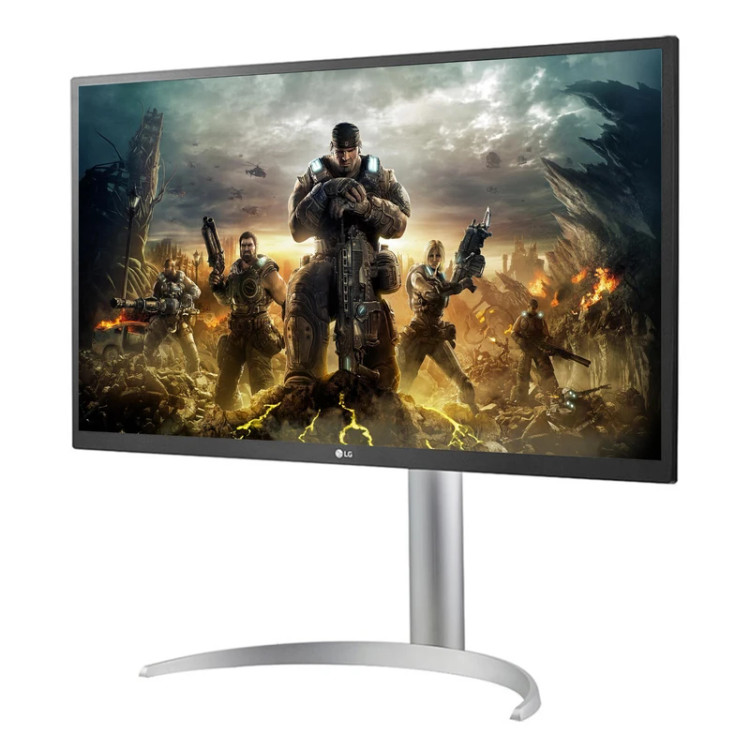 مانیتور ال جی ۲۷US550-W سایز ۲۷ اینچ UHD IPS