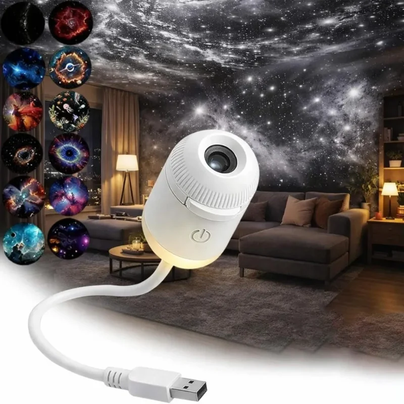 چراغ خواب و پروژکتور کهکشان Starry Sky با ۱۳ دیسک