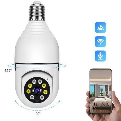 دوربین مدار بسته لامپی چرخشی Z-IOT CAM