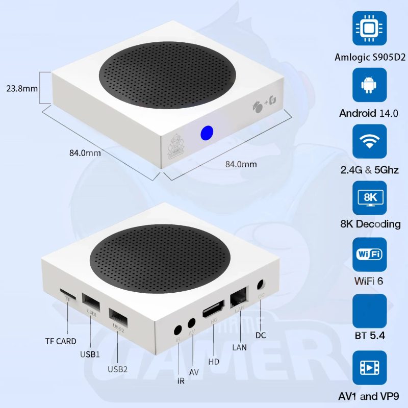 اندروید باکس گیم استیک مدل G8